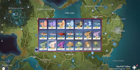Genshin Impact Fishing Spots Map (Updated for 4.1) .